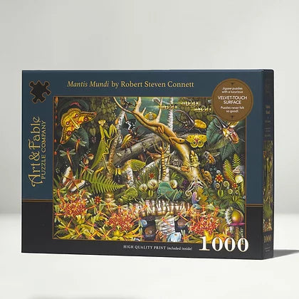 Art & Fable 1000 Piece Velvet Touch - Mantis Mundi