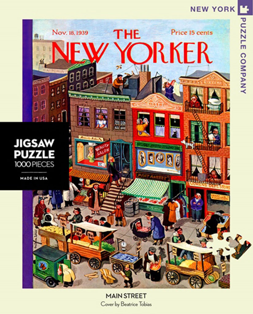 New York Puzzle Company 1000 Piece Jigsaw – Main Street