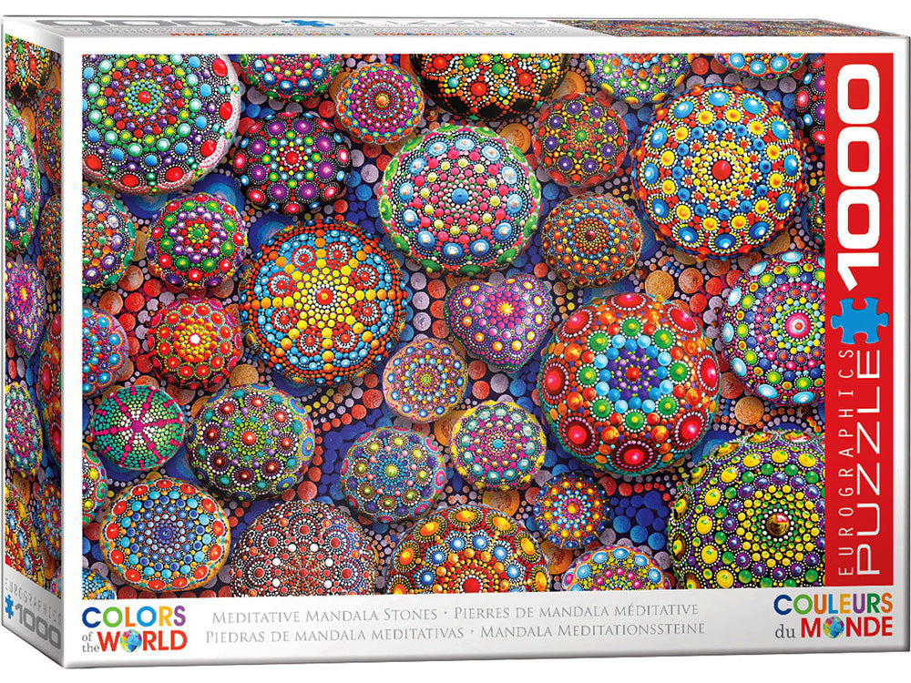 EuroGraphics 1000 Piece Jigsaw - Mandala Stones