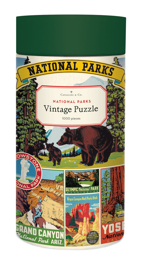 Cavallini & Co Jigsaw Puzzle 1000 Piece - National Park