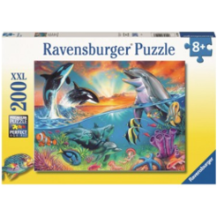 Ravensburger Jigsaw Puzzle 200 XXL Piece- Ocean Wildlife