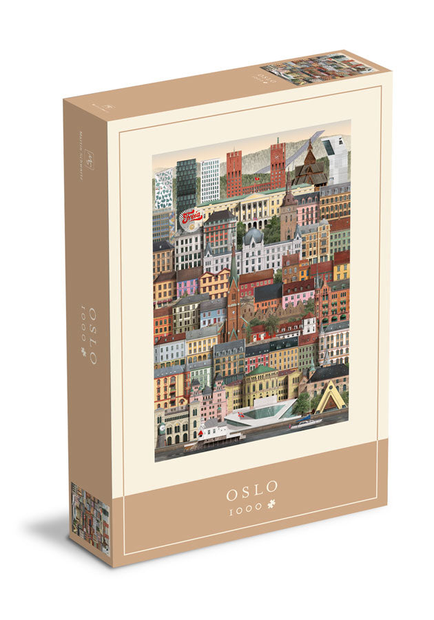 Martin Schwartz Jigsaw Puzzle 1000 Piece - Oslo