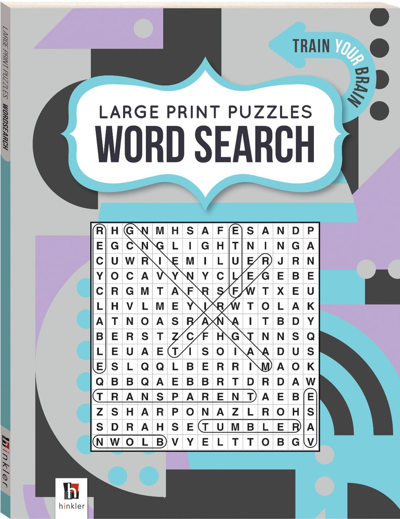 Large Print Puzzle Book: Word Search 2