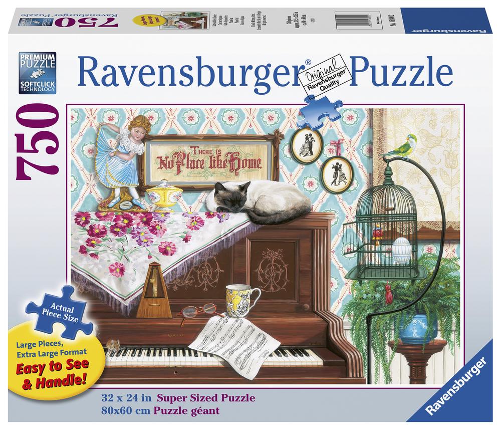 Ravensburger 750 Piece Jigsaw - Piano Cat