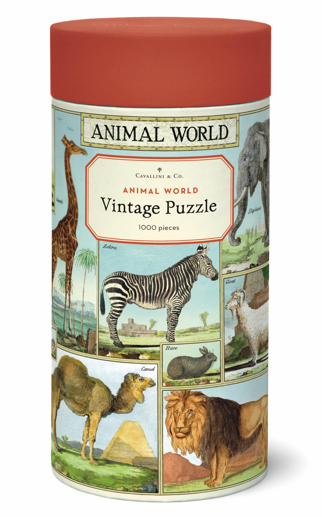 Cavallini & Co Jigsaw Puzzle 1000 Piece - Animal World