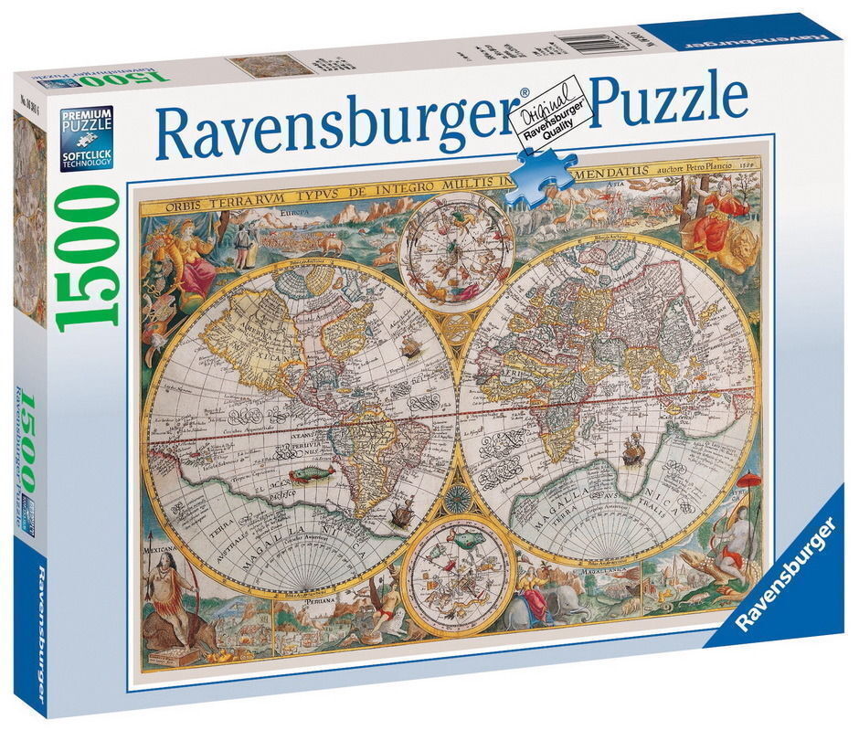 Ravensburger - Historical Map Puzzle 1500pc