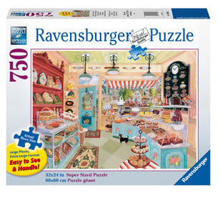 Ravensburger Jigsaw Puzzle 750 Piece Large Format - Corner Bakery