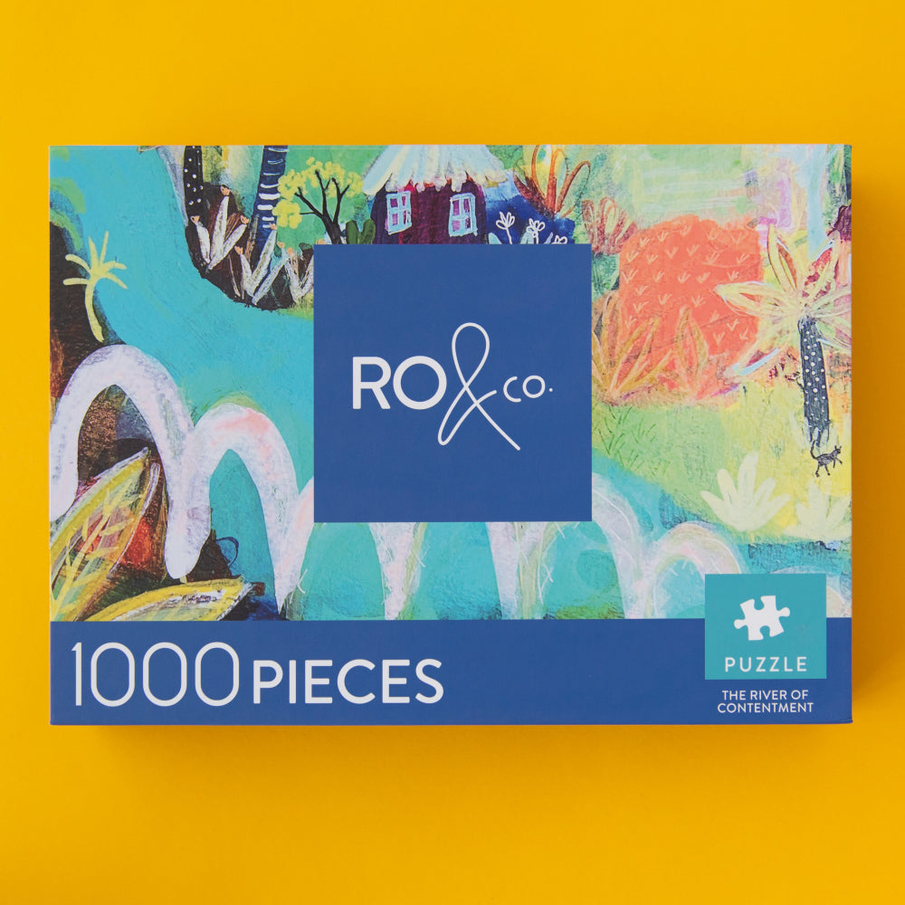 Ro & Co 1000 Piece Jigsaw Puzzle - River Content
