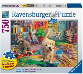 Ravensburger 750 Piece Jigsaw Large Format - Cute Crafters