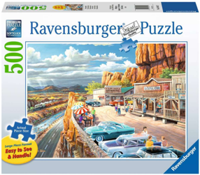 Ravensburger Jigsaw Puzzle 500 Piece Large Format - Scenic Overview