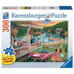 Ravensburger Jigsaw Puzzle Large Format 300 Piece- Summer at the Lake
