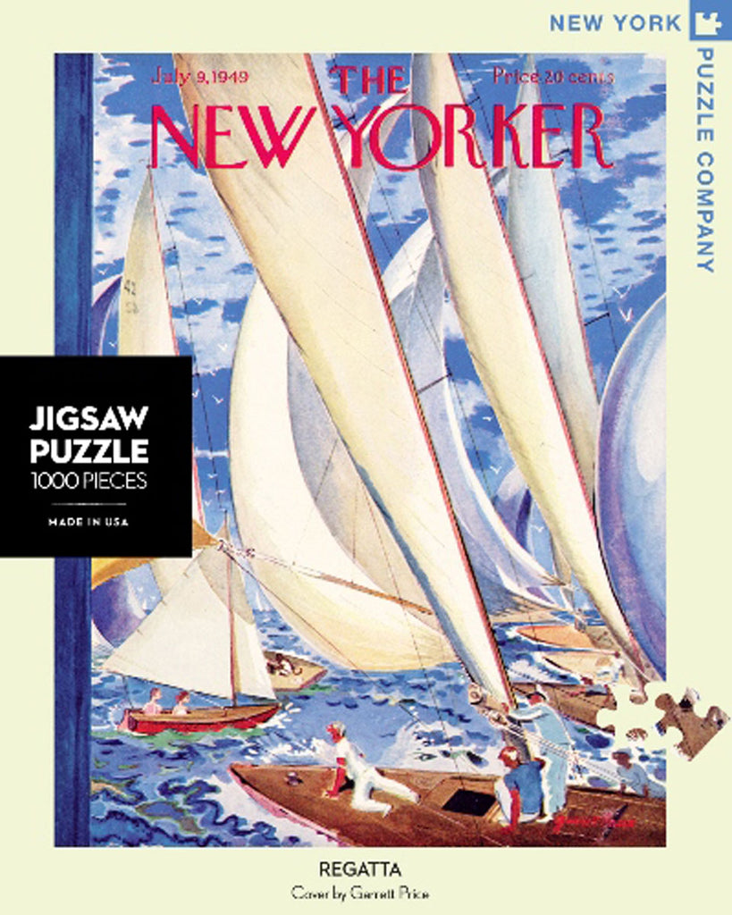New York Puzzle Company 1000 Piece Jigsaw – Regatta