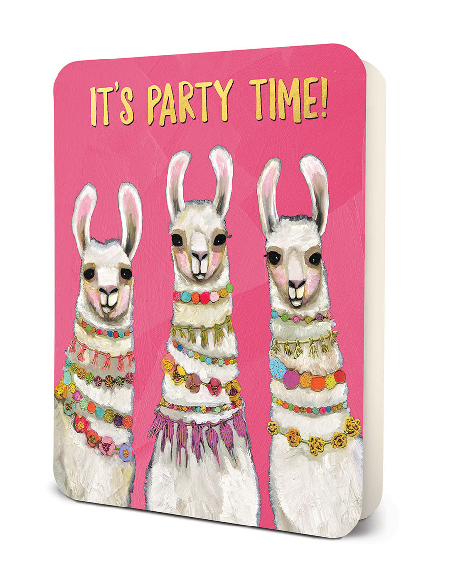 Greeting Card Studio Oh - Party Time Llamas