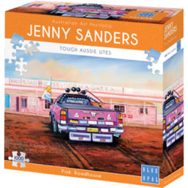 Blue Opal Jenny Sanders Jigsaw Puzzle 1000 Piece - Pink Roadhouse