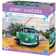 Blue Opal Jenny Sanders Jigsaw Puzzle 1000 Piece - Green Kombi Ute