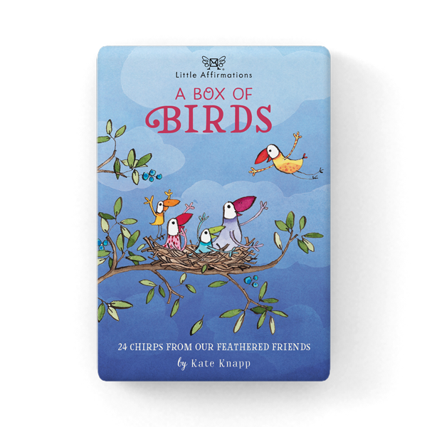 Twigseeds Affirmations Cards + Stand - A Box of Birds