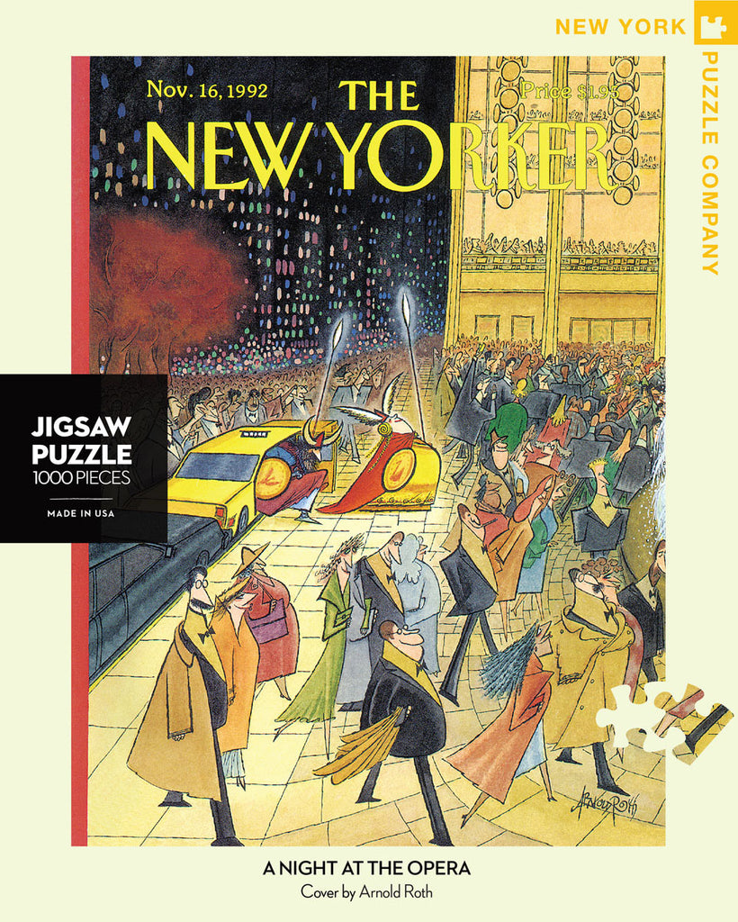 New York Puzzle Company 1000 Piece Jigsaw - A Night at the Opera