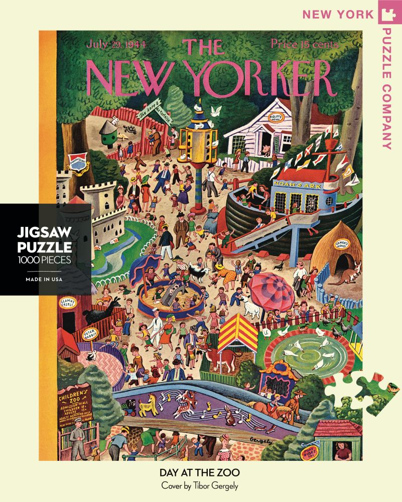 New York Puzzle Company – Sydney Opernhaus Puzzle, 1000 Teile, Vintage Poster Design, Fertig 67,6 X 48,9 Cm