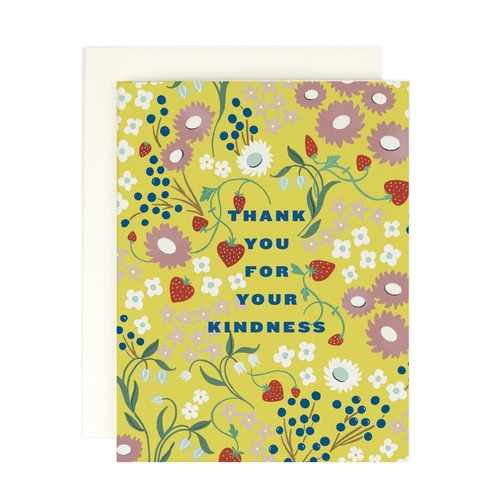 Greeting Card - For Your Kindness