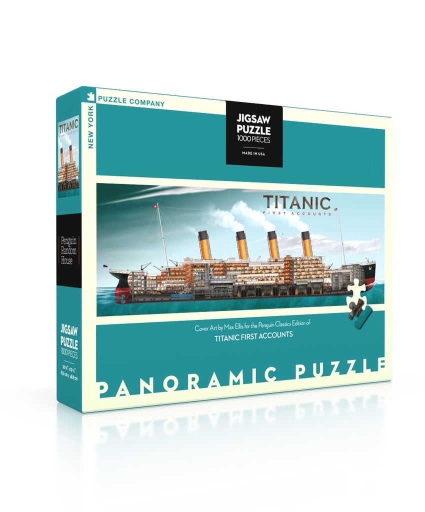 New York Puzzle Company 1000 Piece Jigsaw - Titanic