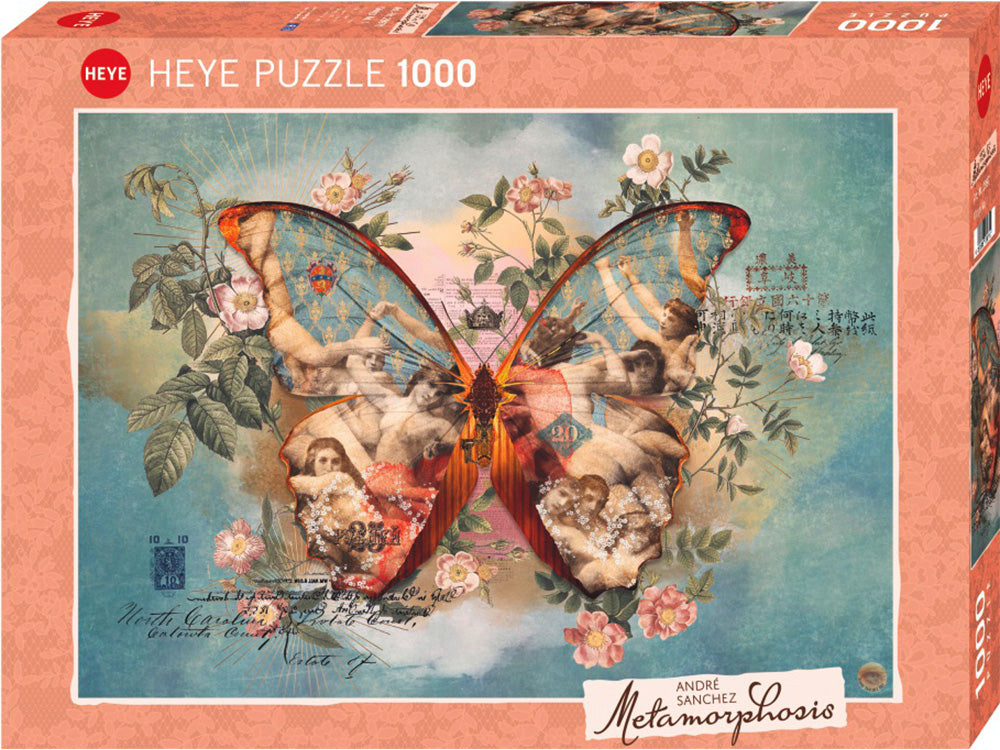 Heye 1000 Piece Jigsaw - Metamorphosis, Wings 1
