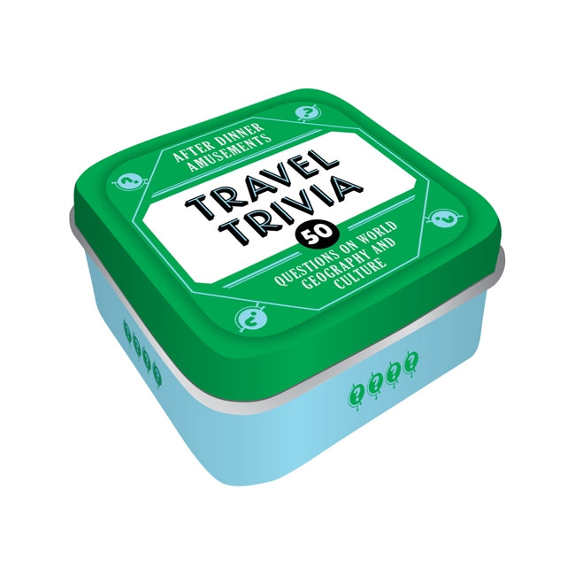 Travel Trivia Tin