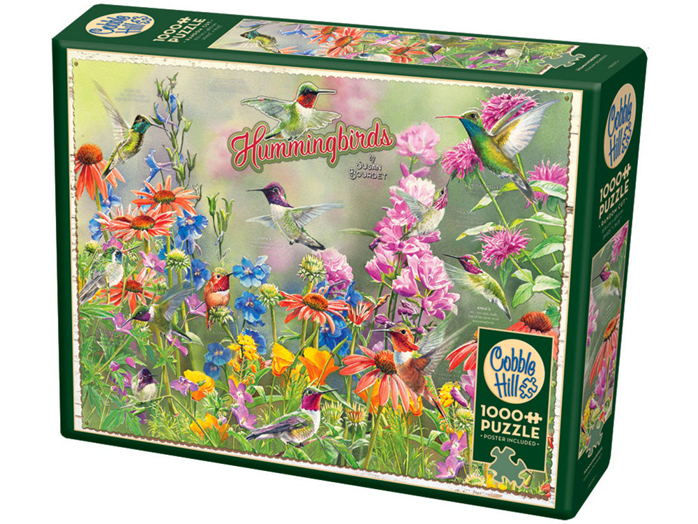 Cobble Hill 1000 Piece Jigsaw - Hummingbirds
