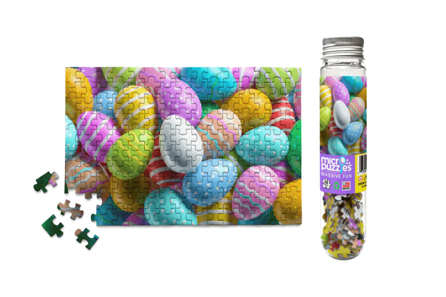 Micro Puzzles Mini 150 piece Jigsaw Puzzle - Easter Eggs