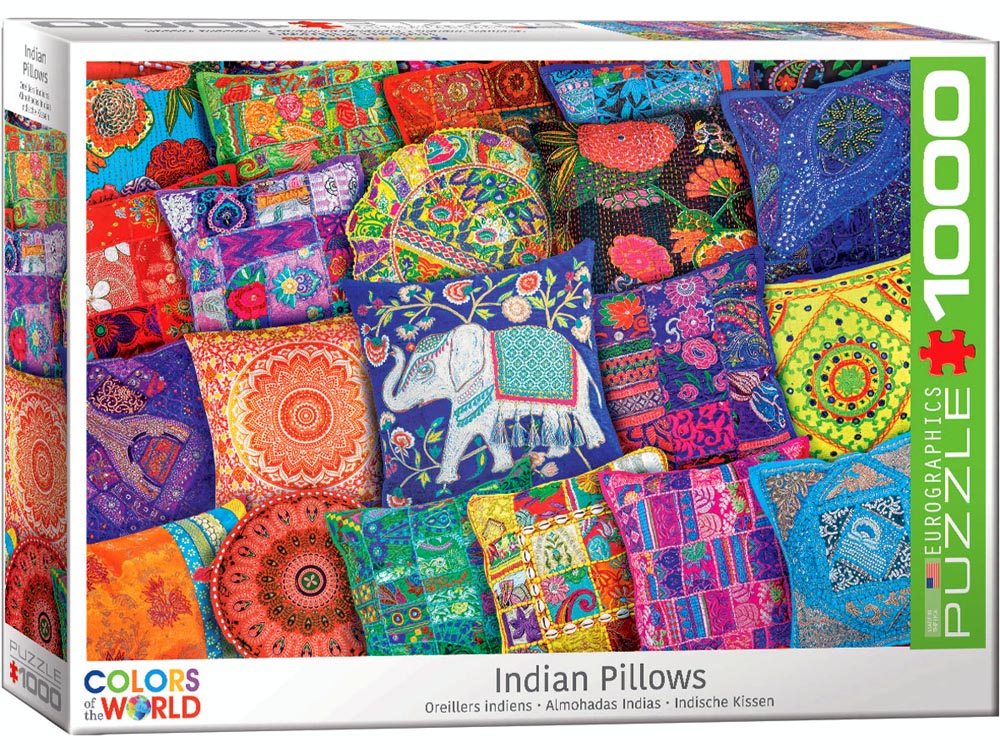 Eurographics 1000 Piece Jigsaw - Indian Pillows