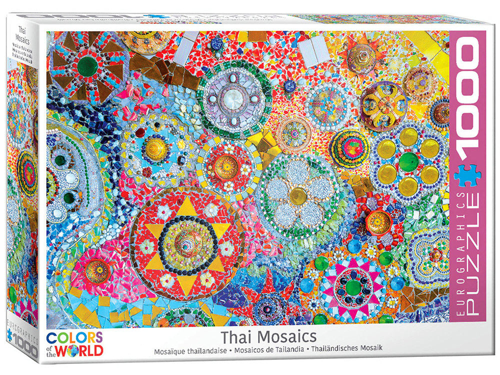 Eurographics 1000 Piece Jigsaw - Thailand Mosaic