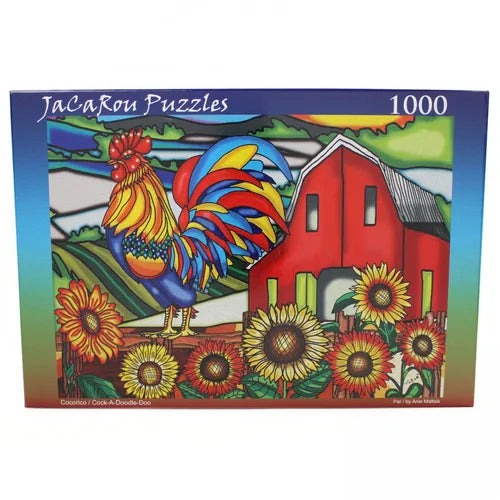 JaCaRou 1000 Piece Cock a Doodle Doo
