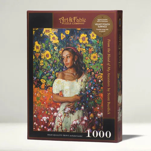 Art & Fable 1000 Piece Velvet Touch - From the Blood of My Ancestors