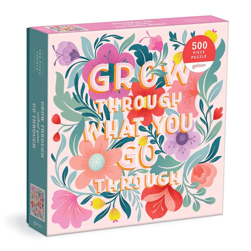 Galison 500 Piece Jigsaw - Grow Through What You Go Through