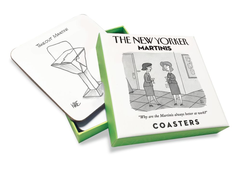 New Yorker Coasters - Martinis