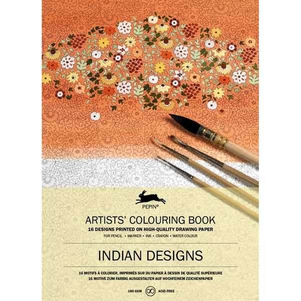 Colouring Book-Indian Designs