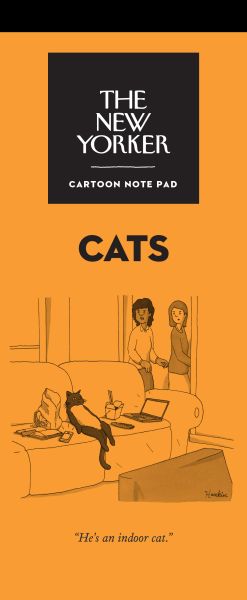 New Yorker Notepad- Cats