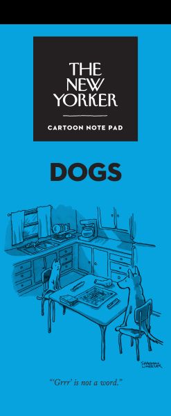 New Yorker Notepad- Dogs