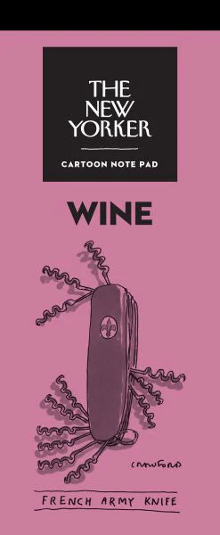 New Yorker Notepad - Wine – Mindconnect Australia