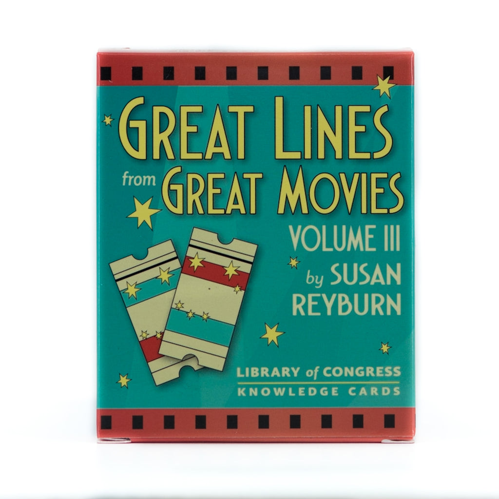 Great Lines from Great Movies Vol. III Knowledge Cards