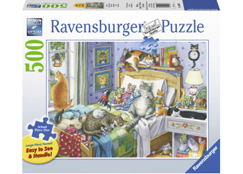 Ravensburger Jigsaw Puzzle 500 Piece Large Format -  Cat Nap