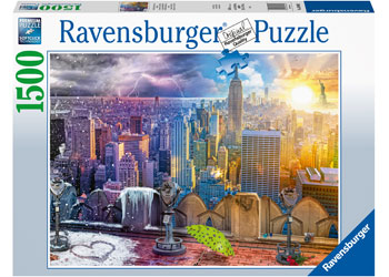 Ravensburger Jigsaw Puzzle 1500 Piece - Seasons of New York