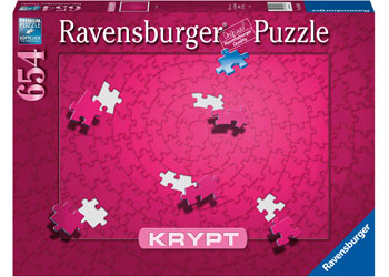 Ravensburger 654 Piece Jigsaw -  Krypt Spiral Pink