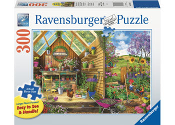 Ravensburger Jigsaw Puzzle 300 Piece Large Format - Gardeners Getaway