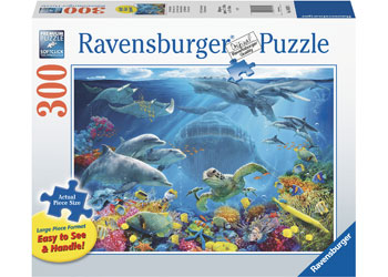 Ravensburger Jigsaw Puzzle 300 Piece Large Format- Life Underwater