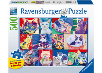Ravensburger Jigsaw Puzzle 500 Piece Large Format- Hello Kitty Cat