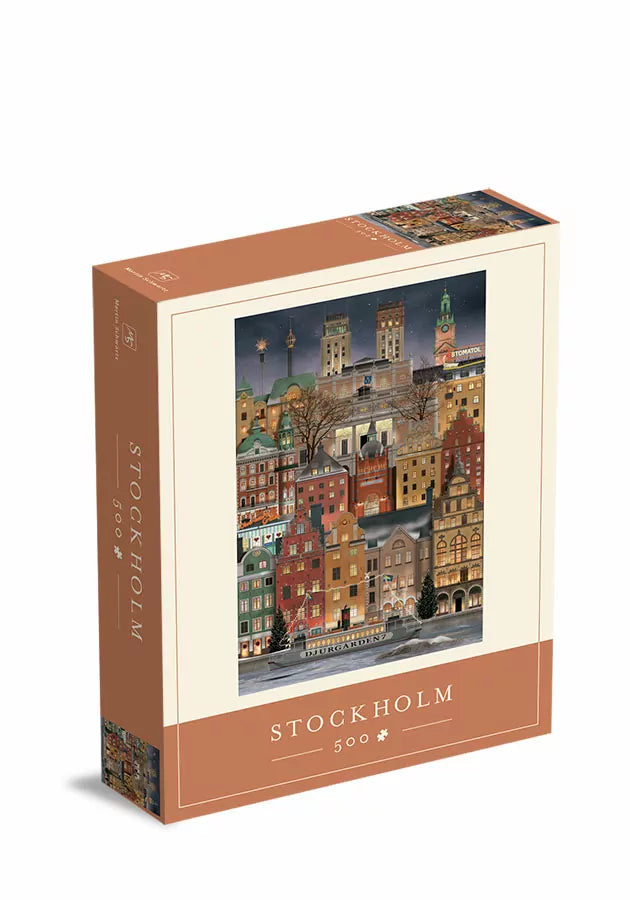 Martin Schwartz Jigsaw Puzzle 500 Piece - Christmas in Stockholm