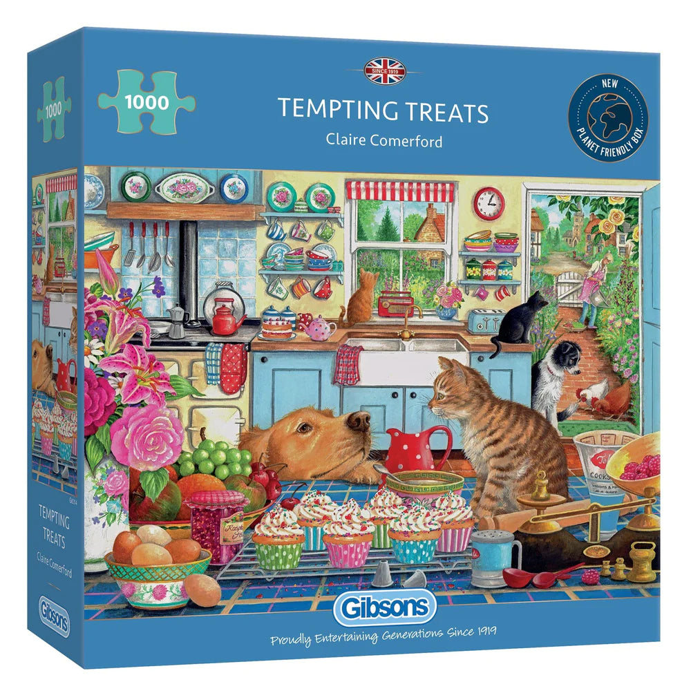 Gibsons Tempting Treats 1000pc Jigsaw Puzzle